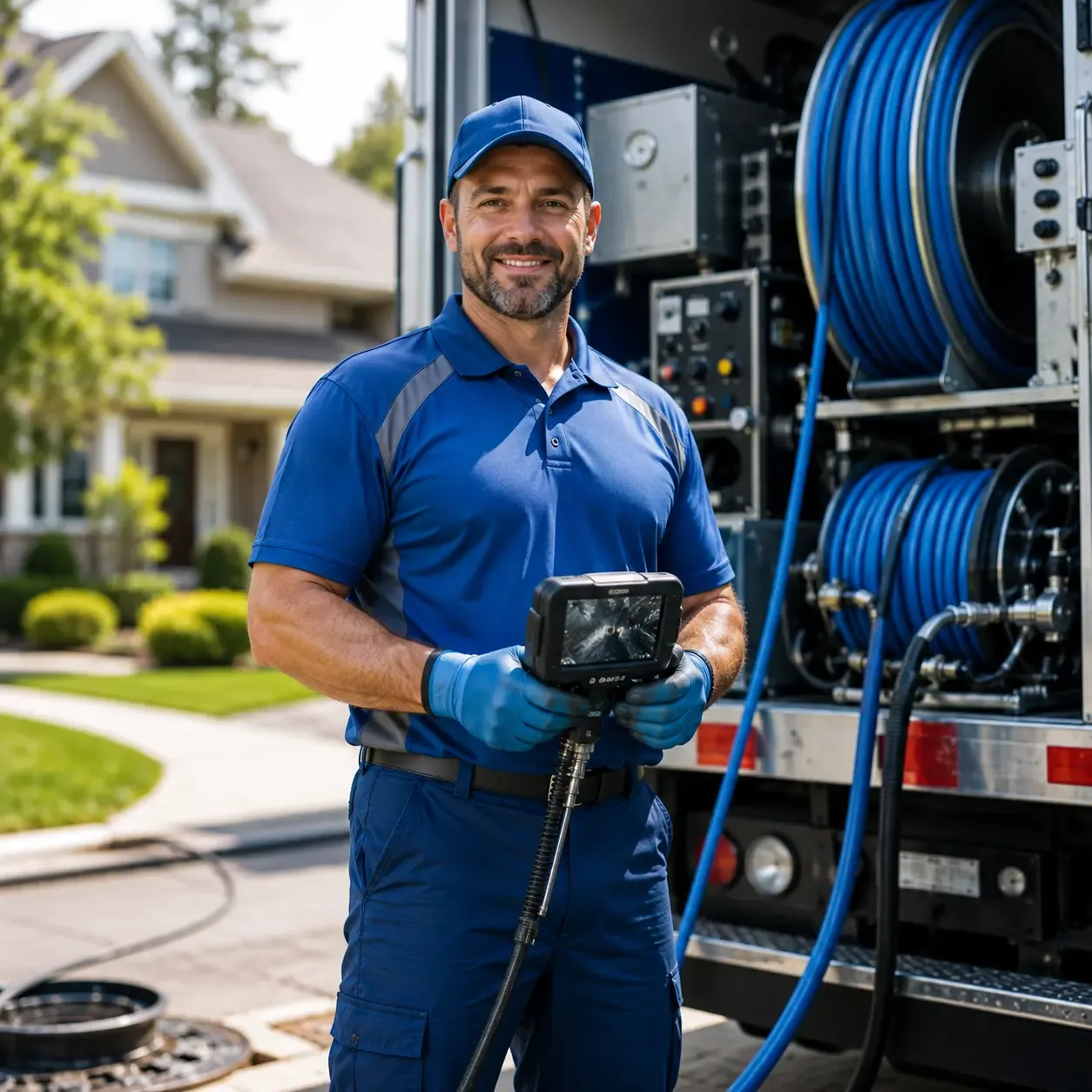 Local outdoor drain cleaning specialists in Scott, OH